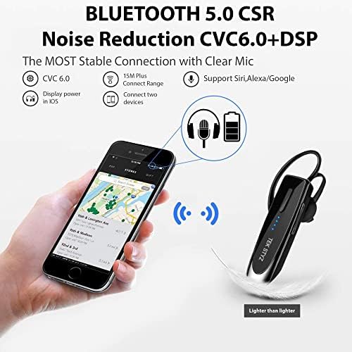 Tek Styz slušalice kompatibilne sa realme Q3S u EAR Bluetooth 5.0 bežični slušalici, IPX3 vodootporni, dvostruki mikrofoni, smanjenje buke