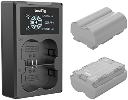 SmallRig NP-W235 punjač za baterije za fujifilm NP-W235 za Fujifilm X-T4, GFX 100S, za Fujifilm GFX