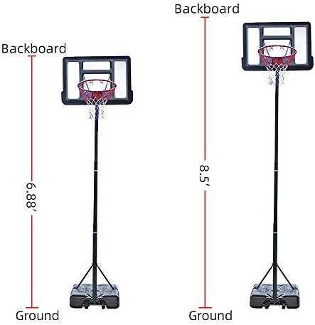 sanlove prenosivi uklonjivi košarkaški sistem košarkaški Obruč tinejdžer PVC prozirna tabla sa podesivom