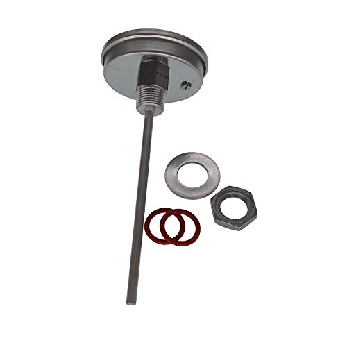 Homebrew termometar, Nerđajući čelik termometar sa bravom matica za Brewing Weldless bi-Metal termometar Kit, 3 lice & 6 sonda, 1/2 MNPT