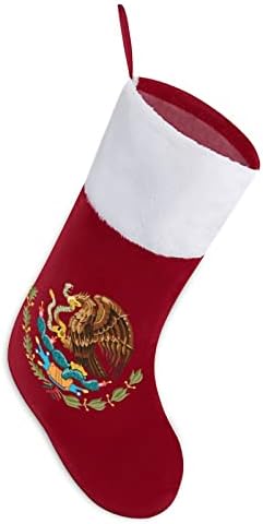 Meksiko zastava Božićne čarape Božićne čarape torbica Porodični Xmas Decor