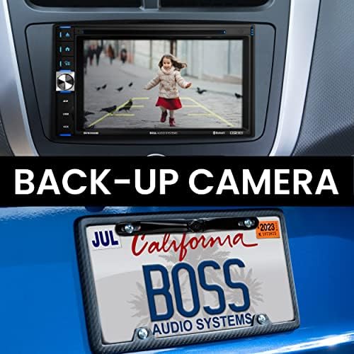 Boss audio sistemi BVB9358RC Car Stereo sistem - 6,2 inčni dvostruki DIN, dodirni ekran, Bluetooth HEAD, AUX in, USB, SD, CD uređaj, AM / FM radio prijemnik, rezervna kamera