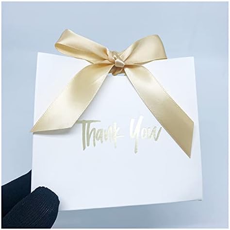 SHUKELE LPHZ914 20kom Mini kutija za vjenčanje u stilu zahvalnosti poklon kutije bombone sa poklon vrpcama