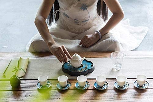 Leyes kineski kungfu porculan čaj set za čaj server i čajnik čaj za čaj čaja sa emajlima u boji Ručno
