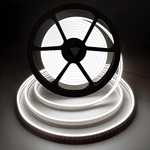 OYKYOHEI LED neonska svjetlosna traka, Bijela Prigušiva svjetla za užad, 16.4 ft / 5m 6000k LED svjetla,