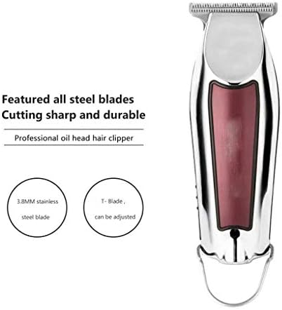 YFQHDD Mašina za šišanje kose punjiva vodootporna električna trimer za kosu Muška Mašina za šišanje kose