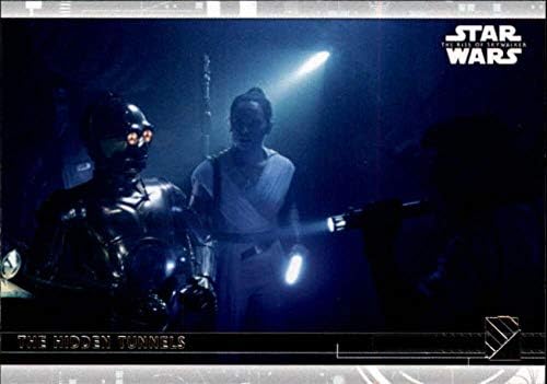 2020 TOPPS Star Wars Raspon Skywalker serije 2 24 Skriveni tuneli Rey trgovačka kartica