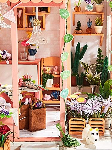 Uradi Sam cvjetna soba za vikendicu ručno izrađena mala kuća model kolaža umjetnička kuća Kreativni rođendanski