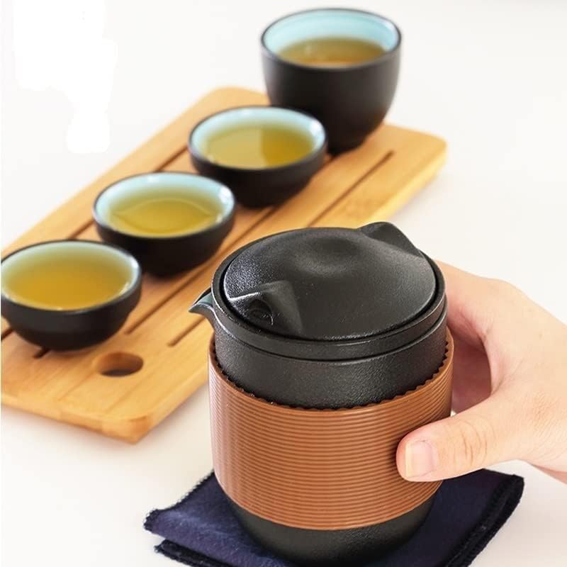 Moderni čajnik čajnik Tea Creamicshands-oslikana retro kreativna čaša za kafu Osobulasti čaj Teapots