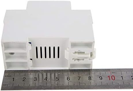 Yuecoom digitalni naponski relej, AC 170V ± 5V podvukli i AC 275V ± 5V prenaponski relej, 230V PA66 Plamen retardant Automatski rekonnektor za rekonnektualne naponske zaštitnike