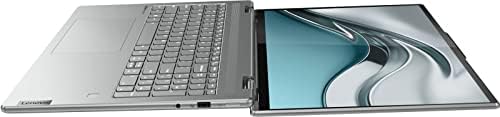 Lenovo Yoga 7i 16 2-u-1 konvertibilni poslovni Laptop [Windows 11 Pro], 16 2.5 K IPS ekran osetljiv na dodir, 12. generacije Intel 12-Core i7-1260p, 16GB DDR5 RAM, 1TB SSD, KB sa pozadinskim osvetljenjem, otisak prsta, Thunderbolt, sa baterijom