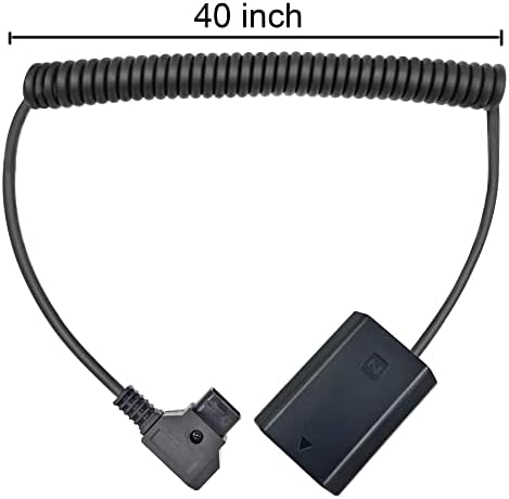 LSyria d Dodirnite za NP FZ100 zavojni kabel za namotani zavojnicu za Sony A6600 A7III A7RIII A7SIII A7RV A7RM5 A7RM4 A9 II A7RIV A7IV A1 A7C FX3 kameru, 40 inča