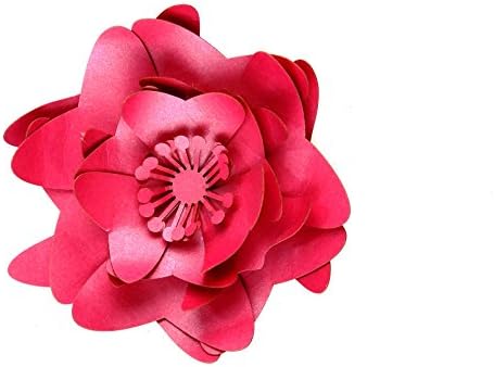 Komplet sa cvećem papira Uzorak DIY napravite vlastiti cvjetni poklopac fotoaparat za fotografije cvijeća za ukrašavanje