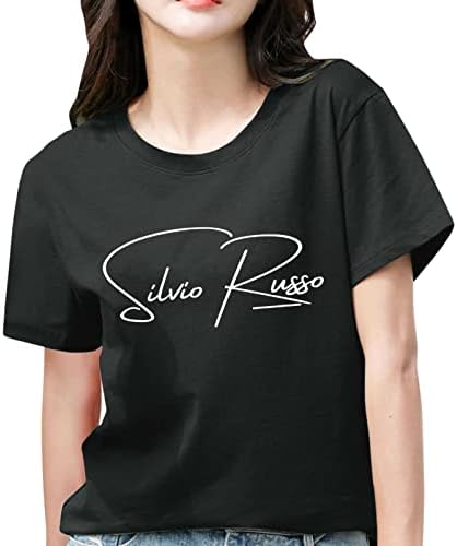 Sintetički Dugi Rukav Shirt Žene Žene Ljeto Top Print Casual T Shirt Pismo Uzorak Moda Loose Shirt