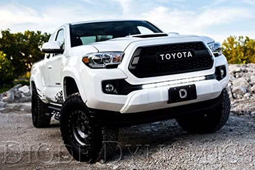 Diod Dynamics Stealth White Driving 30 LED Light Bar komplet kompatibilan sa Toyota Tacoma -2023