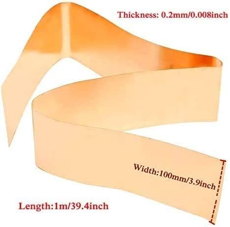 YIWANGO Copper Sheet Strip Roll u različitim veličinama mesing tanka ploča može se koristiti sa pod pritiskom