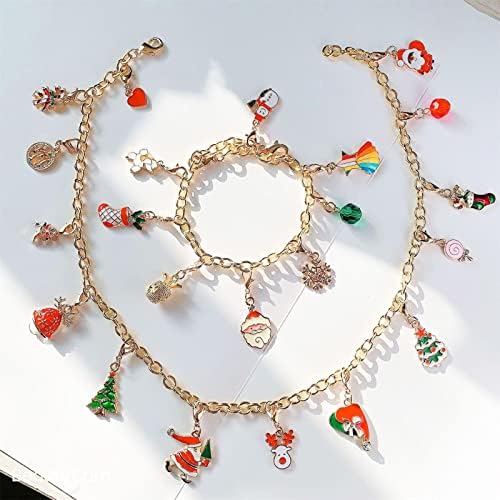 Naušnice od perli 2022 Božićni Advent Kalendar za djevojčice DIY komplet za izradu nakita 24
